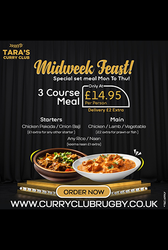 Tara's Curry Club Rugby